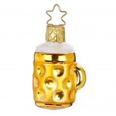 NEW - Inge Glas Glass Ornament - Mini Beer Stein